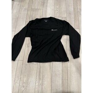 Great Condition Champion Black Long Sleeve Shirt Men’s Sz Large undershirt